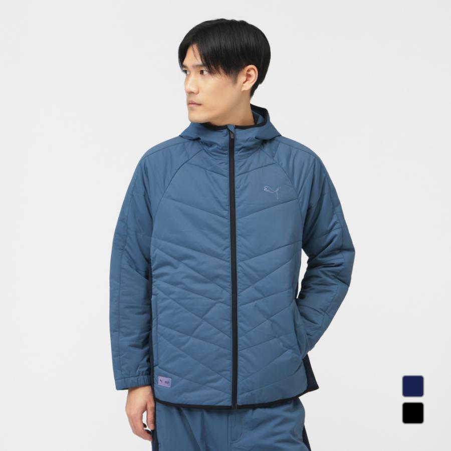 PUMA（プーマ） ゴルフウェア 中綿ジャケット 秋 冬 SMU 中綿フード
