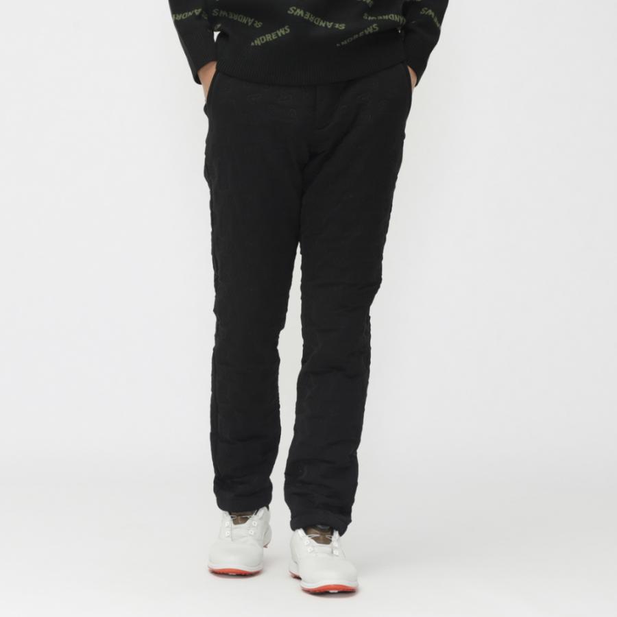 St ANDREWS セントアンドリュース ゴルフウェア スラックス 秋 冬 ロゴ