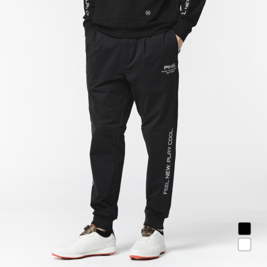 PING（ピン） ゴルフウェア ロングパンツ 春 夏 布帛裾リブ撥水