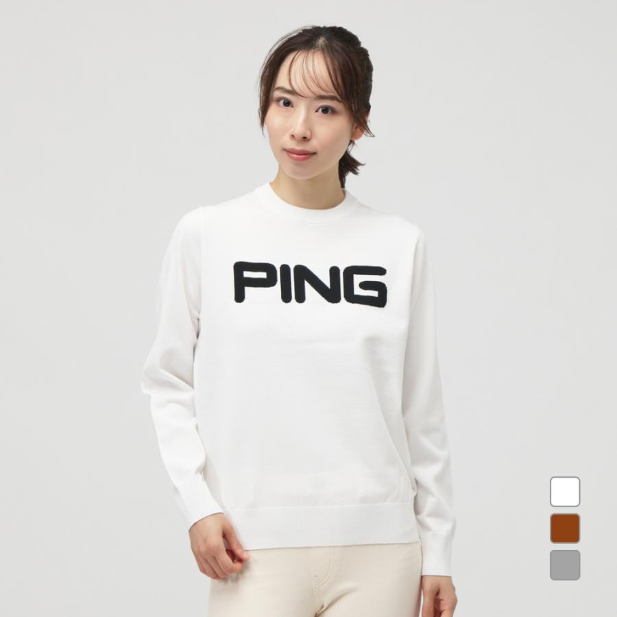 PING（ピン） レディース ゴルフウェア 長袖セーター 秋 冬 10カラー