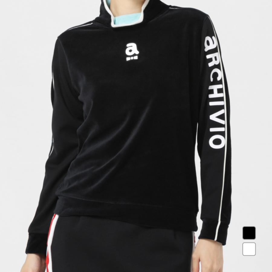 アルチビオ レディース ゴルフウェア 長袖シャツ 秋 冬 プルオーバー