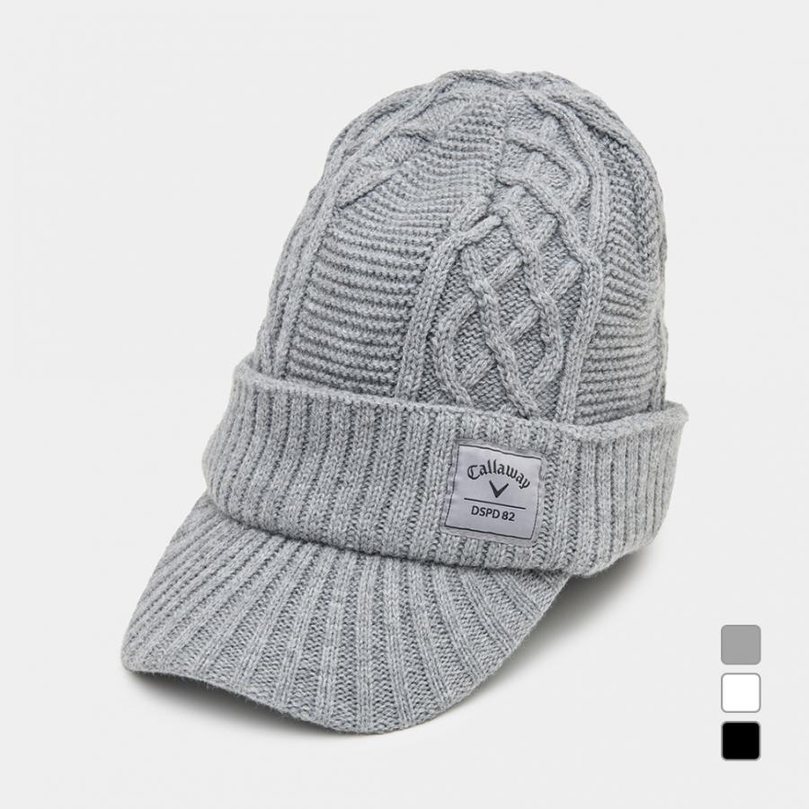 Callaway（キャロウェイ） ゴルフウェア ニット帽子 秋 冬 ツバ付き