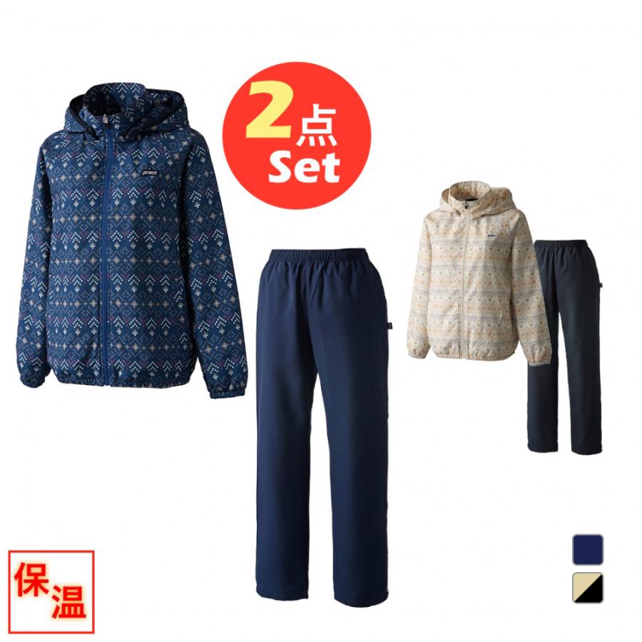 Prince（プリンス） レディス テニスウェア 上下セット 蓄熱ウィンド