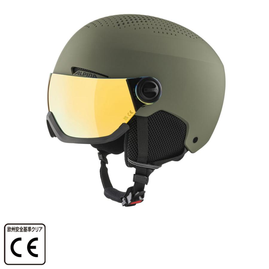 アルピナ アーバーバイザー A9228360 スキー/スノーボード ヘルメット