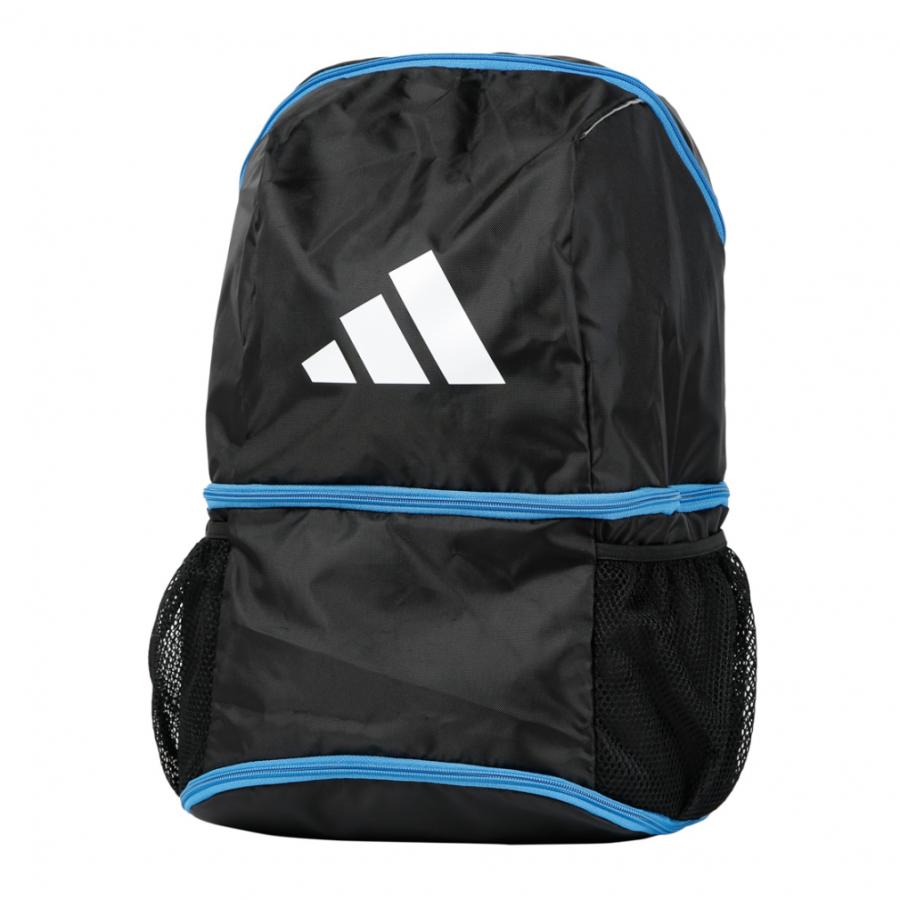 adidas（アディダス） ボール用デイパック 24L 黒色×青色 ADP40BKB