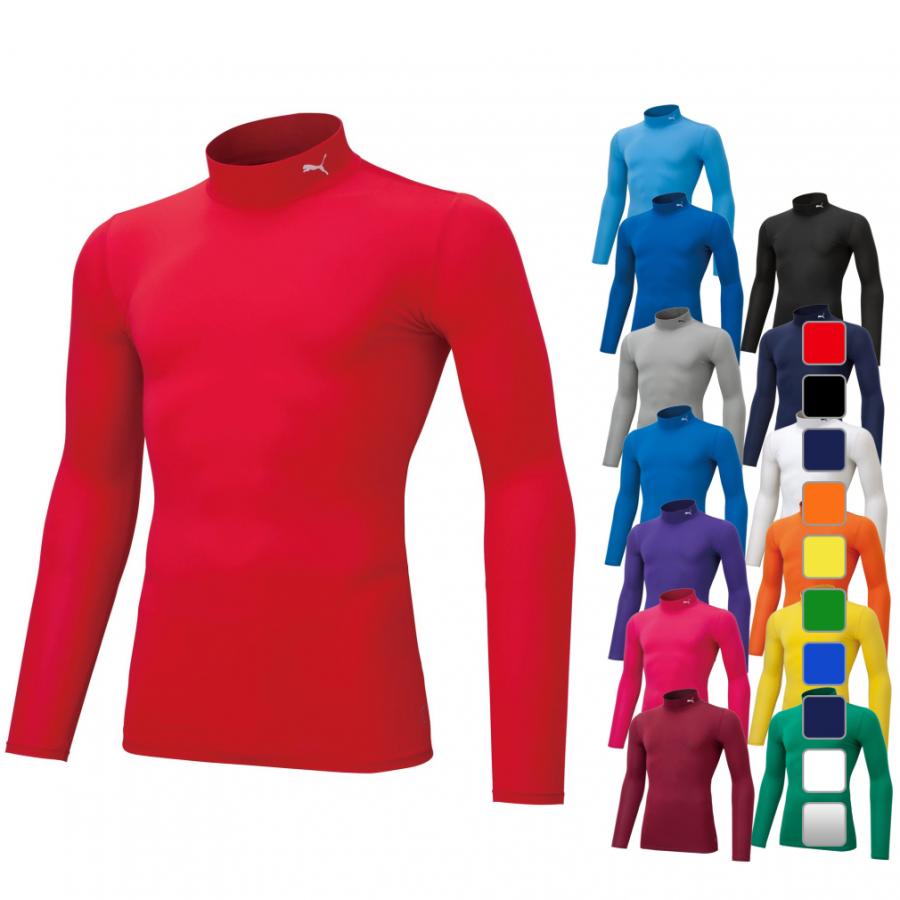 PUMA（プーマ） メンズ サッカー/フットサル 長袖インナーシャツ