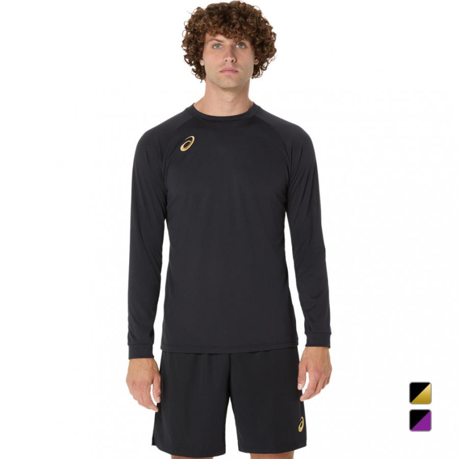 ASICS（アシックス） メンズ レディス バレーボール 長袖Tシャツ