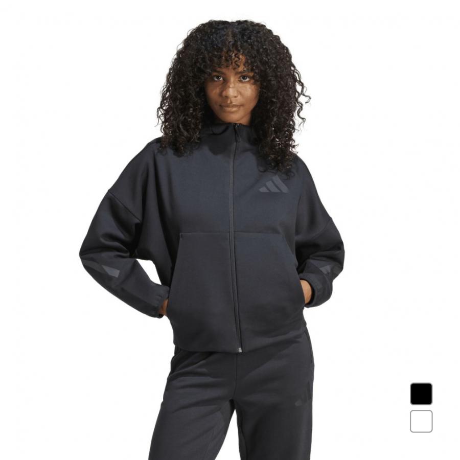 adidas（アディダス） レディース スウェット フルジップ Z.N.E.