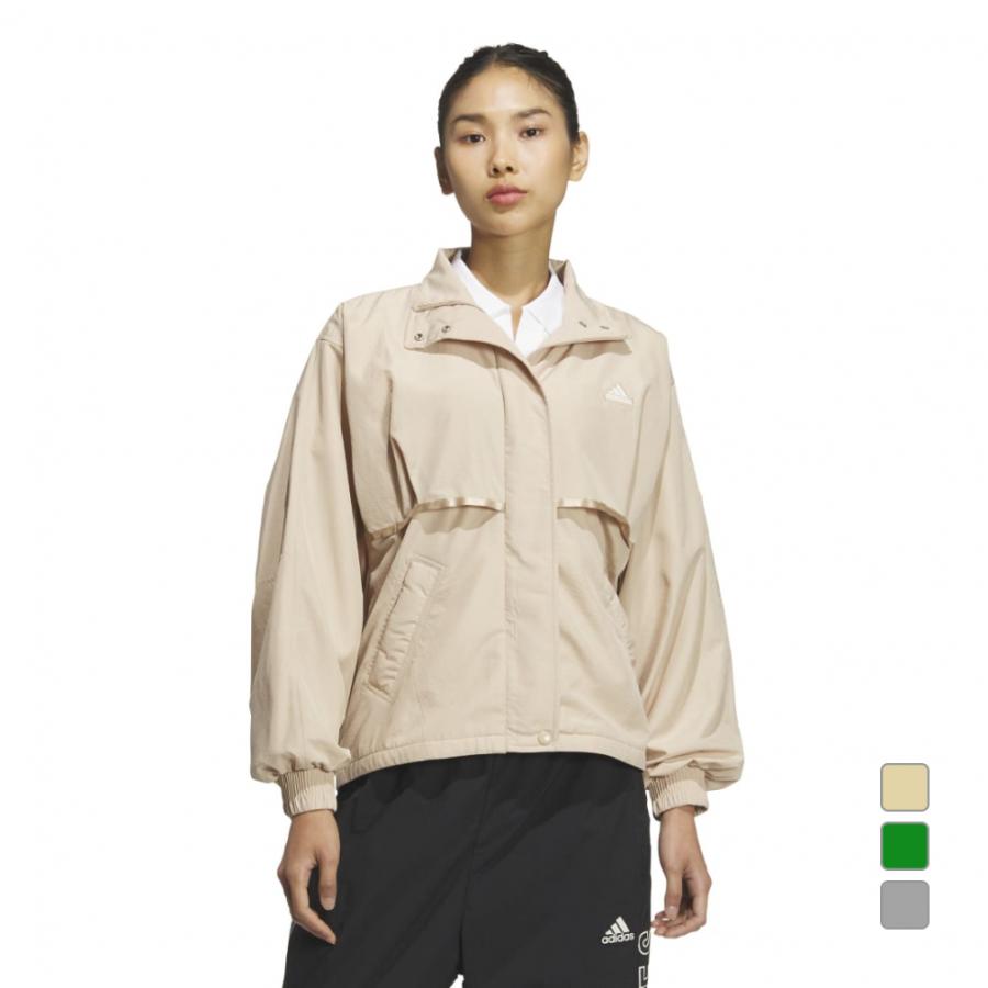 adidas（アディダス） レディース ウインドフルジップ W WORD ウーブン