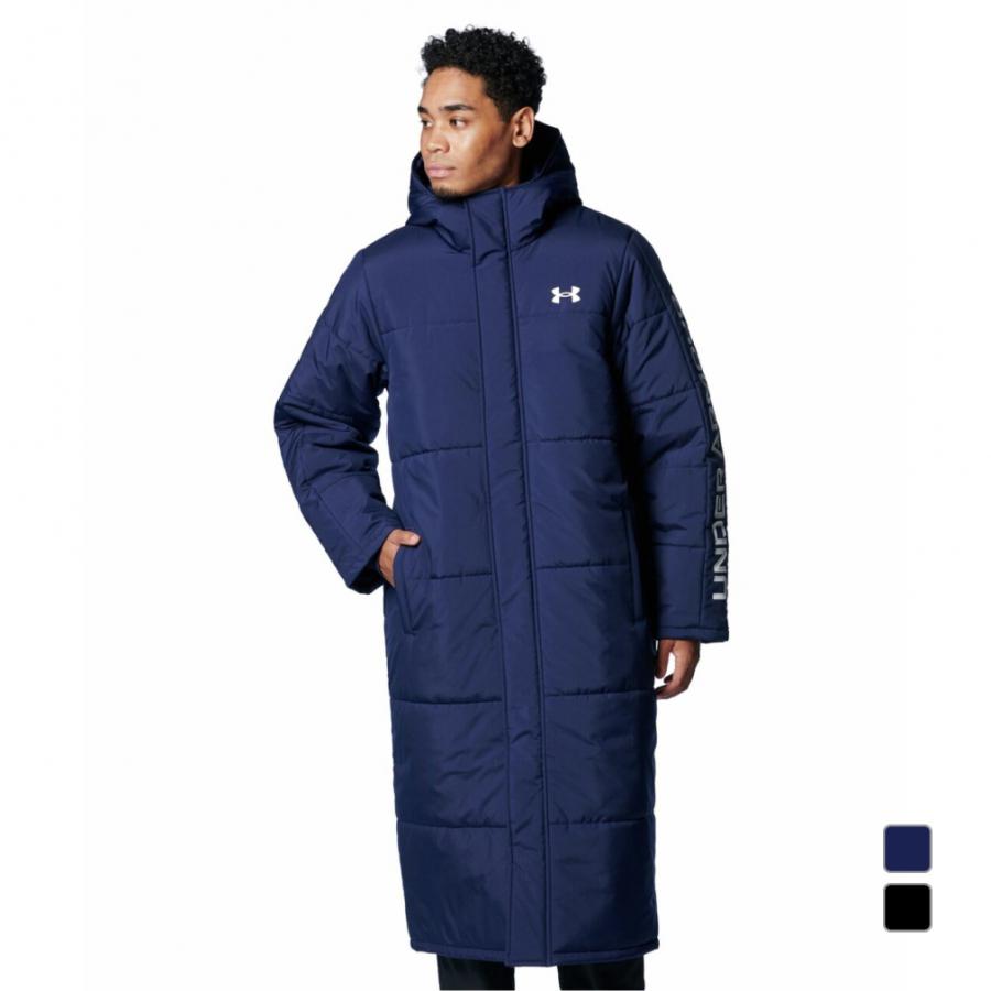 UNDER ARMOUR（アンダーアーマー） メンズ ベンチコート UAロゴ ロング