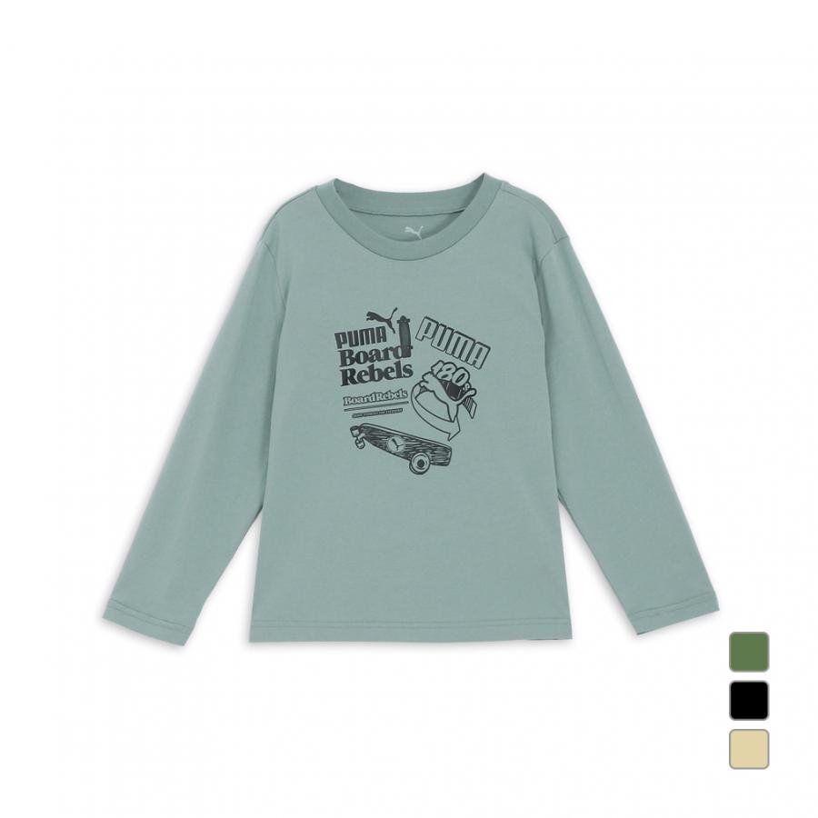 PUMA（プーマ） ジュニア キッズ 子供 長袖 Tシャツ MID90S ロング