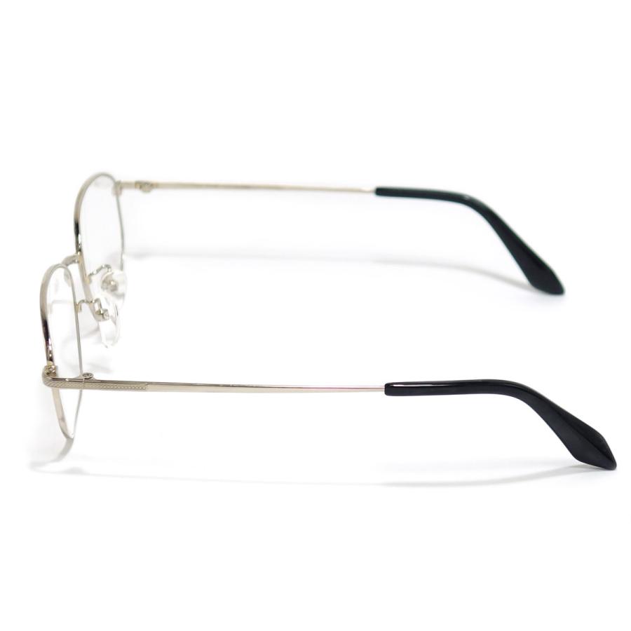 33-840W （55mm） K14WG 【14金ホワイトゴールド眼鏡フレーム ニッケル