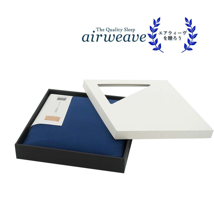 エアウィーヴ（airweave） 座布団 大:銘仙判 ネイビー ワインレッド
