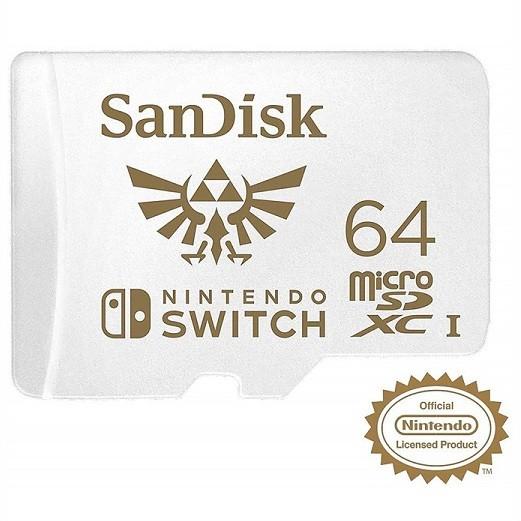 Sandisk】 ニンテンドー スイッチ 64GB microSDXCメモリーカード