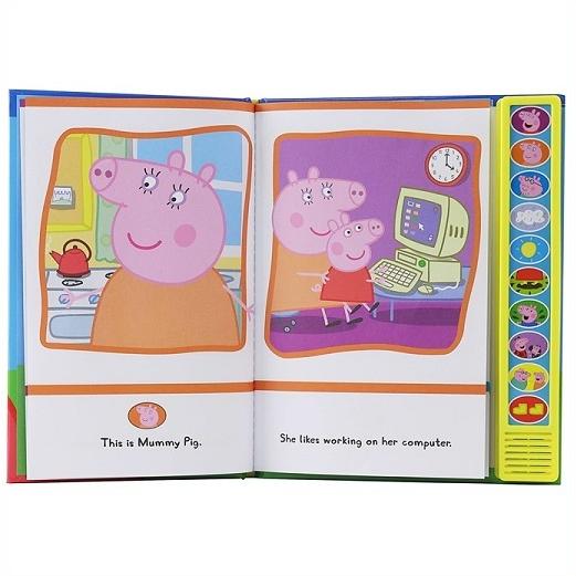 Peppa Pig】 ペッパピッグ サウンドブック I'm Ready To Read Sound