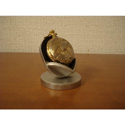 懐中時計スタンド ブラック横開き懐中時計ディスプレイスタンド : AK