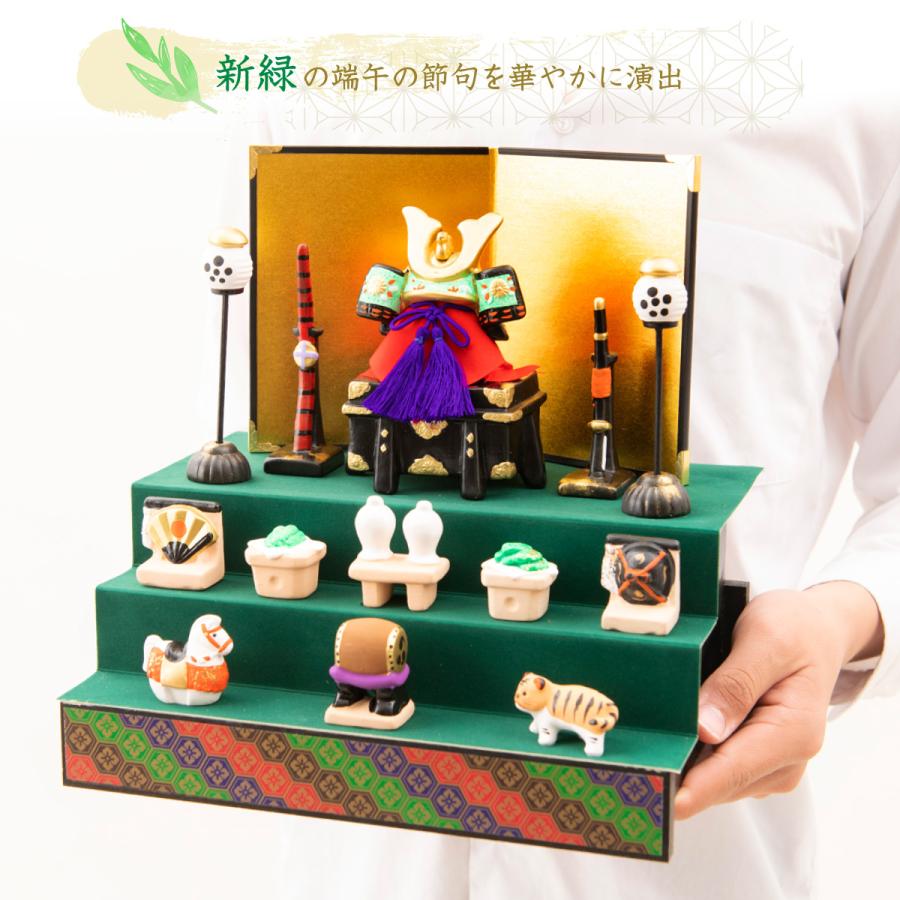お得 五月人形 コンパクト おしゃれ 兜 兜飾り 名前 札 こどもの日