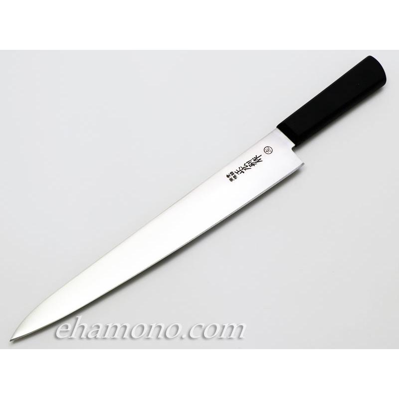 正広別作 筋引 9寸 270mm P柄（HACCP対応樹脂ハンドル） 左利き用