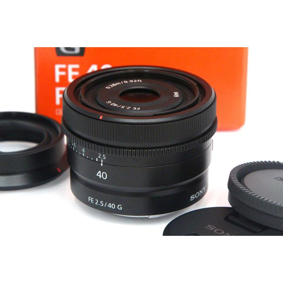 G Lens 【全額返金保証】極美品｜ソニー FE 40mm F2.5 SEL40F25G
