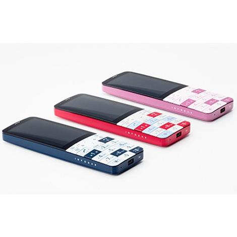 KYOCERA（京セラ） SIMフリー KYX31 INFOBAR XV チェリーベリー