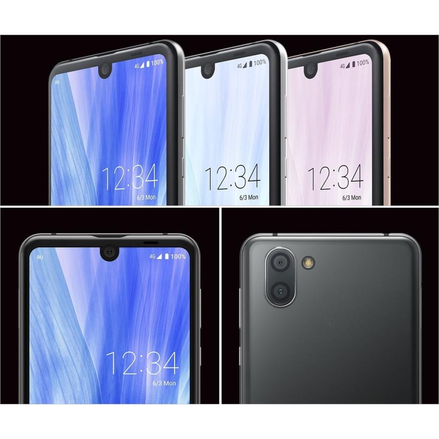 AQUOS SIMフリー SHV44 R3 プラチナホワイト [Platinum White] au版