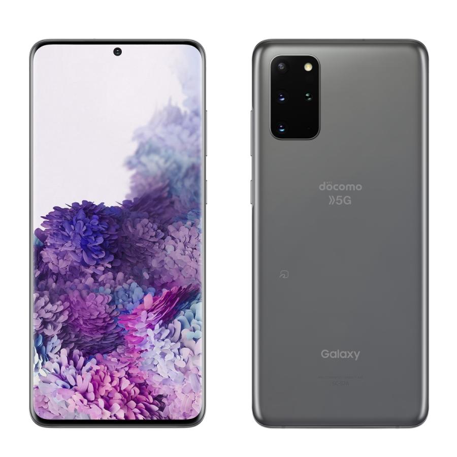 Galaxy S SIMフリー SC-52A S20+ 5G コスミックグレー [Cosmic Gray