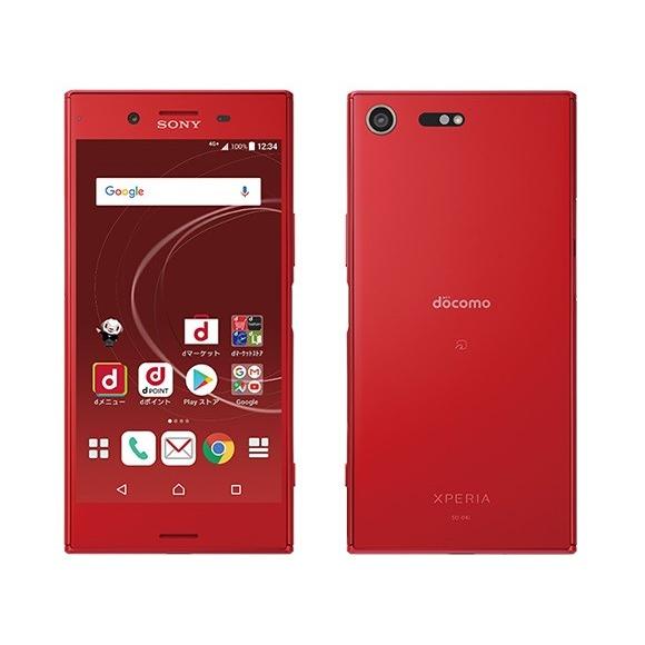 Xperia SIMFREE SO-04J XZ Premium SONY docomo 赤 [Rosso] 新品 未