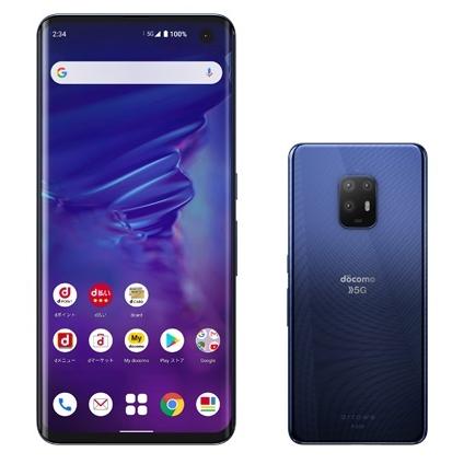 arrows SIMフリー F-51A 5G Fujitsu docomo ネイビーブラック [Navy