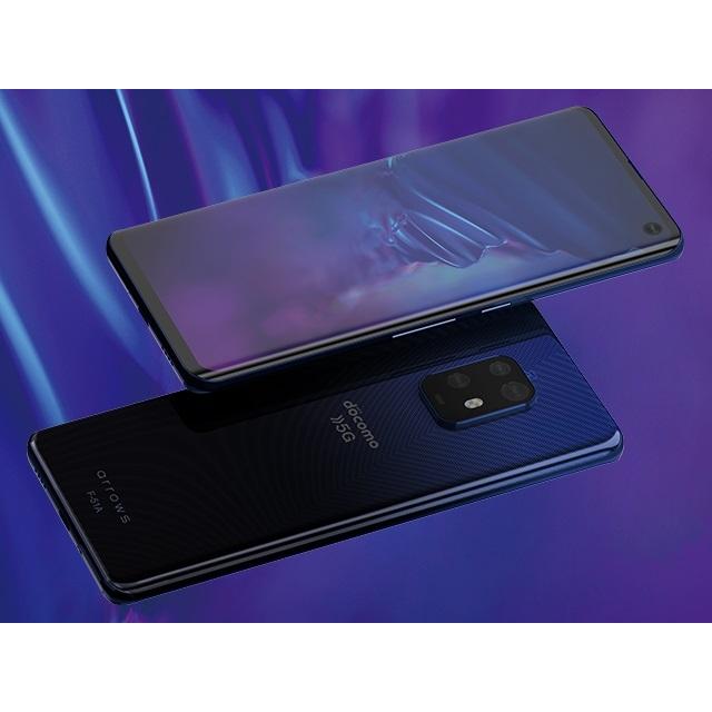 arrows SIMフリー F-51A 5G Fujitsu docomo ネイビーブラック [Navy