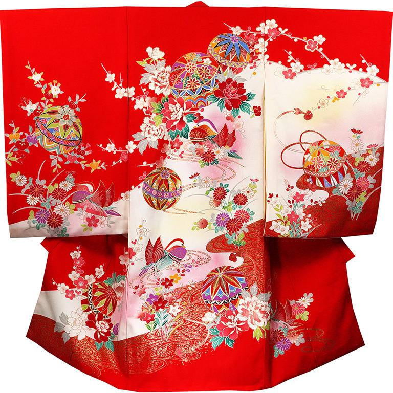 お宮参り 着物 女の子 正絹 祝着 初着 産着 のしめ 新品 j1013 お