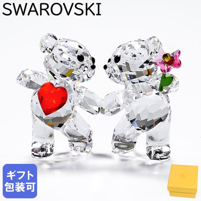 SWAROVSKI（スワロフスキー） クリスタルフィギュア KRISベア HAPPY