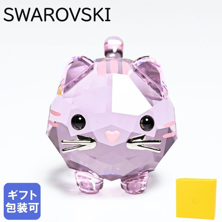 SWAROVSKI（スワロフスキー） クリスタルフィギュア Chubby Cats