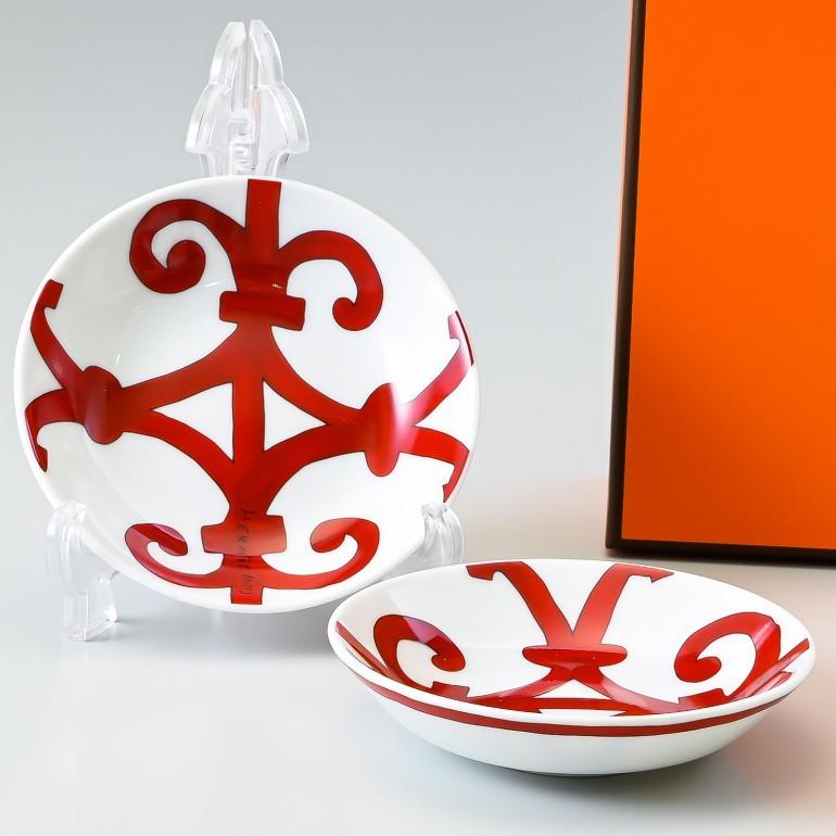 HERMES（エルメス） プレート 10cm ペア クーペル 醤油皿 小鉢
