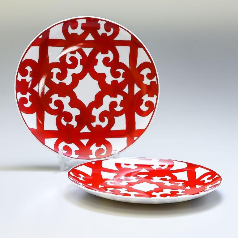 HERMES（エルメス） デザートプレート 21.5cm ペア ガダルキヴィール