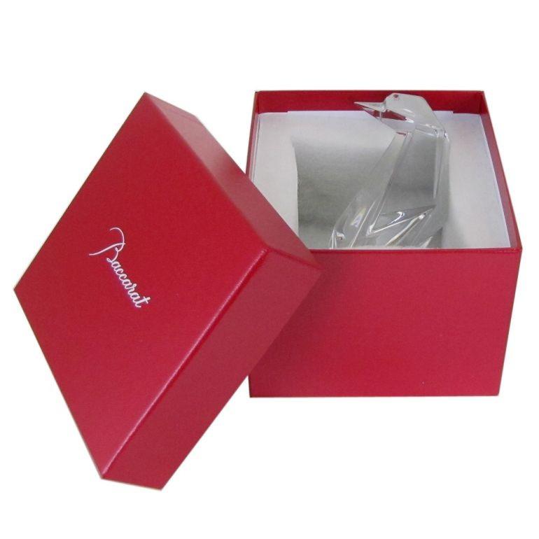 バカラ（Baccarat） クリスタルフィギュア オリガミ ペンギン 1762693