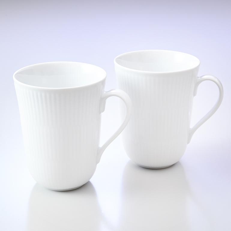 ROYAL COPENHAGEN（ロイヤルコペンハーゲン） ホワイトフルーテッド