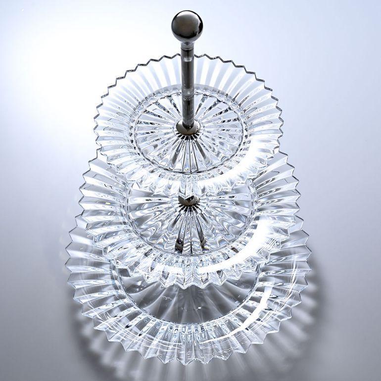 バカラ（Baccarat） アフタヌーンティー スタンド ケーキスタンド 3段