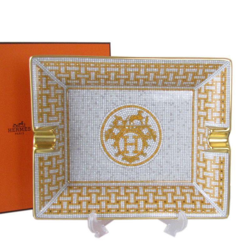 HERMES（エルメス） モザイク ヴァンキャトル 026096p 20cm 16cm