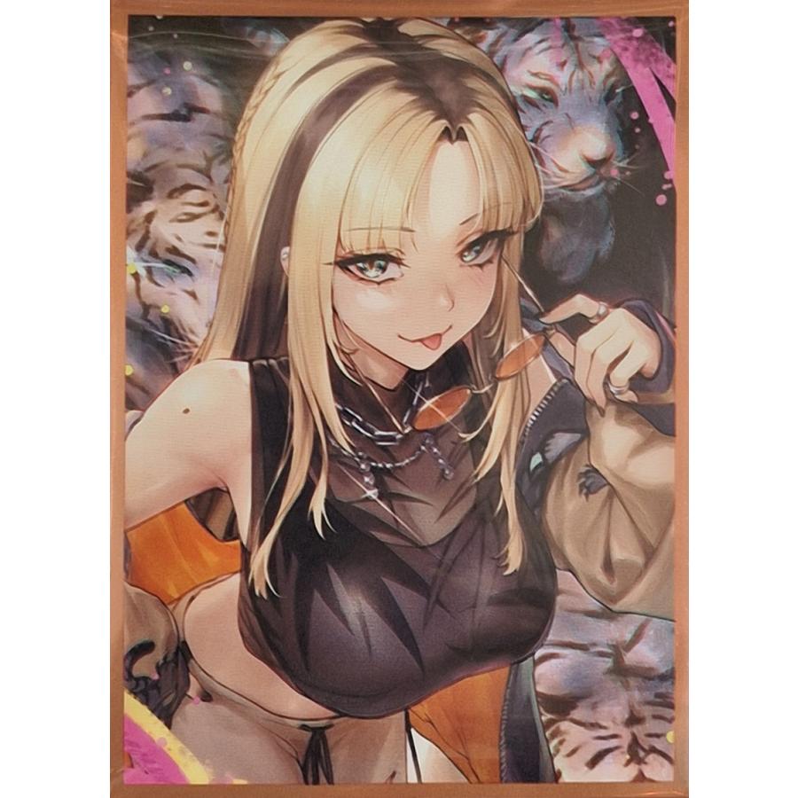 新品 ホロライブ 虎金妃笑虎 カードスリーブ : オール・ワンズ - 通販