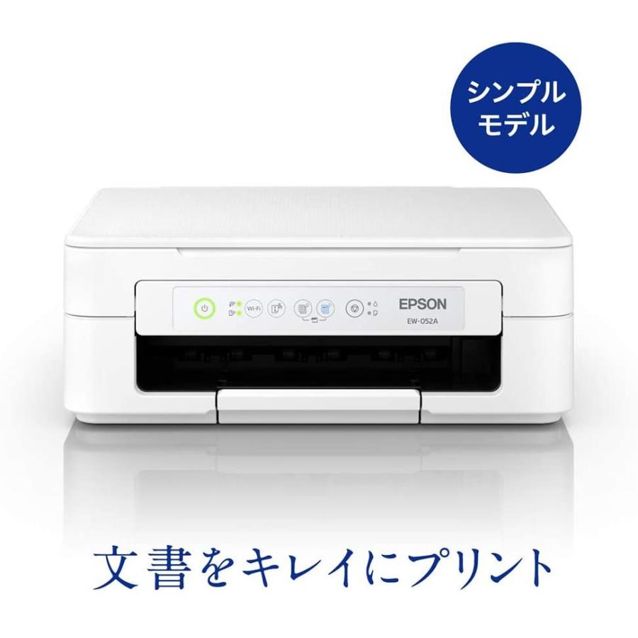 カラリオ エプソン プリンター EW-052A インクジェット複合機 ホワイト