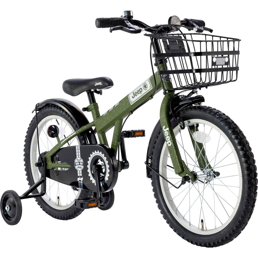 Jeep（ジープ） 本州 送料無料 18インチ 補助輪 カゴ 子ども キッズ