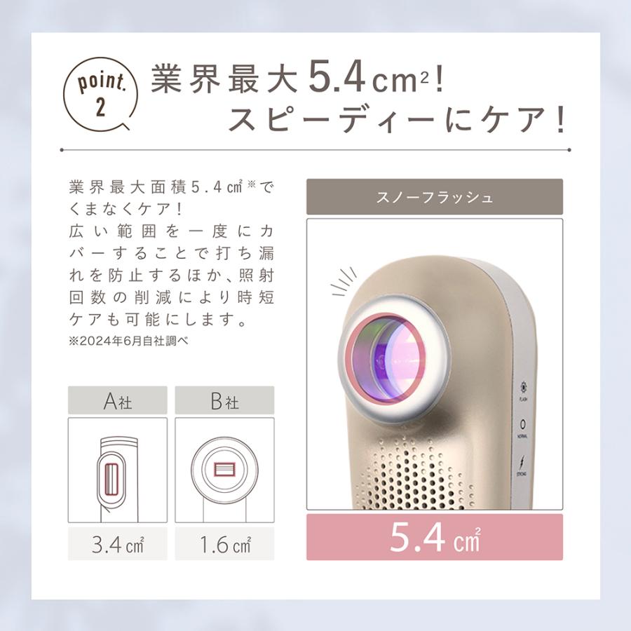 LINKA（リンカ） 美顔器 光美容器 スノー フラッシュ DPL/NIR ブライト