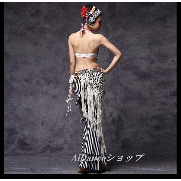 新着 ベリーダンス 衣装 ブラ ヒップスカーフ2点セット アメリカン