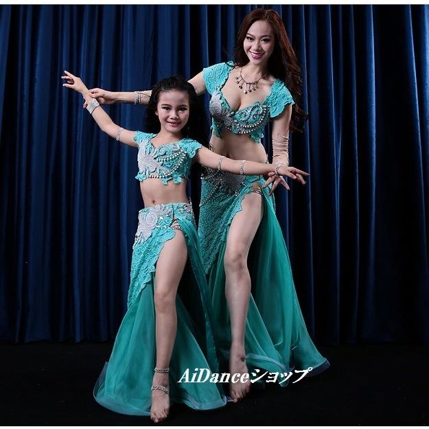 新着 ベリーダンス 衣装 コスチューム 子供用 大人用 ブラトップ