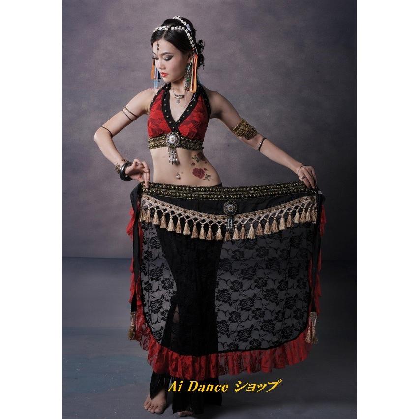 新着 ベリーダンス 衣装 トライバル ブラトップス ベルトヒップ