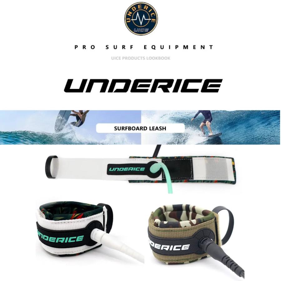 サーフィン リーシュコード 6ft 7ft 8ft 9ft サーフボード用 SURFBORD