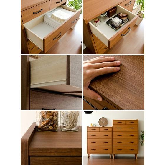 チェスト 木製 おしゃれ 完成品 日本製 ローチェスト リビングチェスト