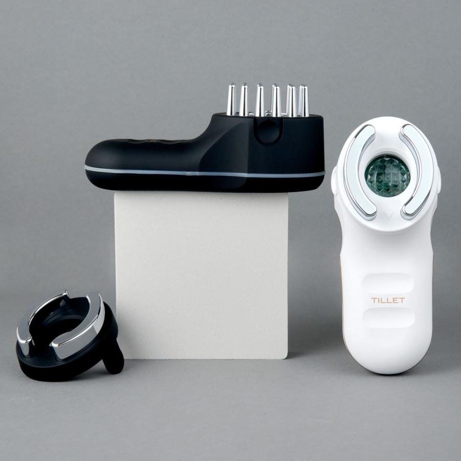 ティレット W-Gear イオン導入器 EMS 美顔器 ブラック/ホワイト 選べる