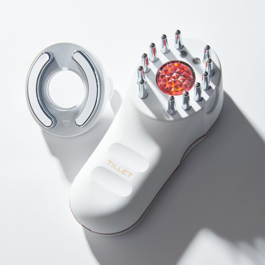 ティレット W-Gear イオン導入器 EMS 美顔器 ブラック/ホワイト 選べる