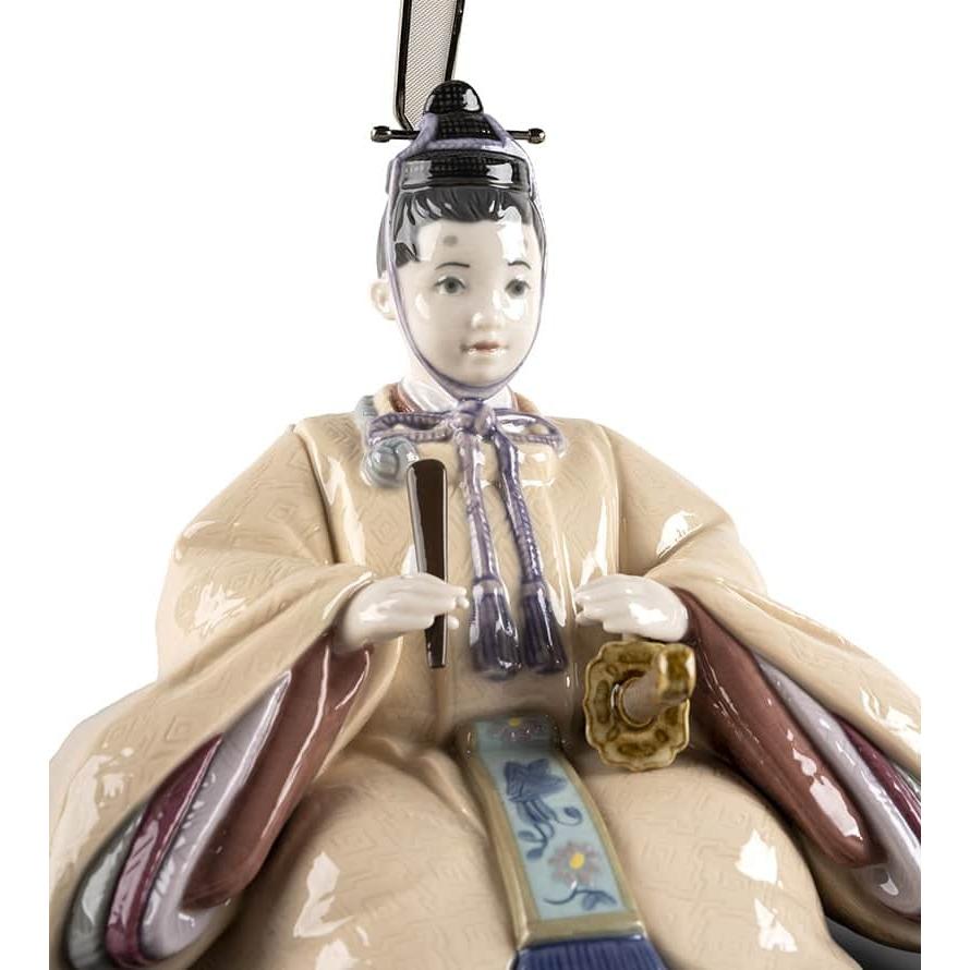 リヤドロ 雛人形 Lladro コンパクト ひな人形 雛 親王飾り Beige&Pink